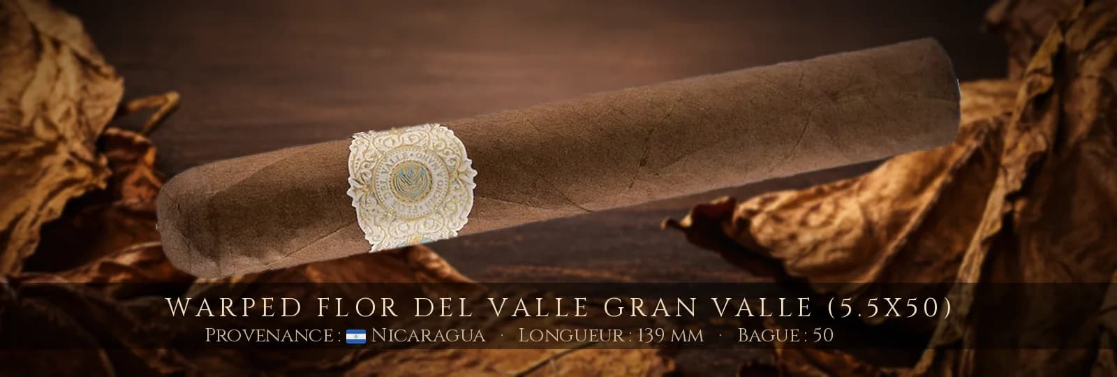 Warped Flor del Valle Gran Valle (5.5x50) — Warped — Nicaragua