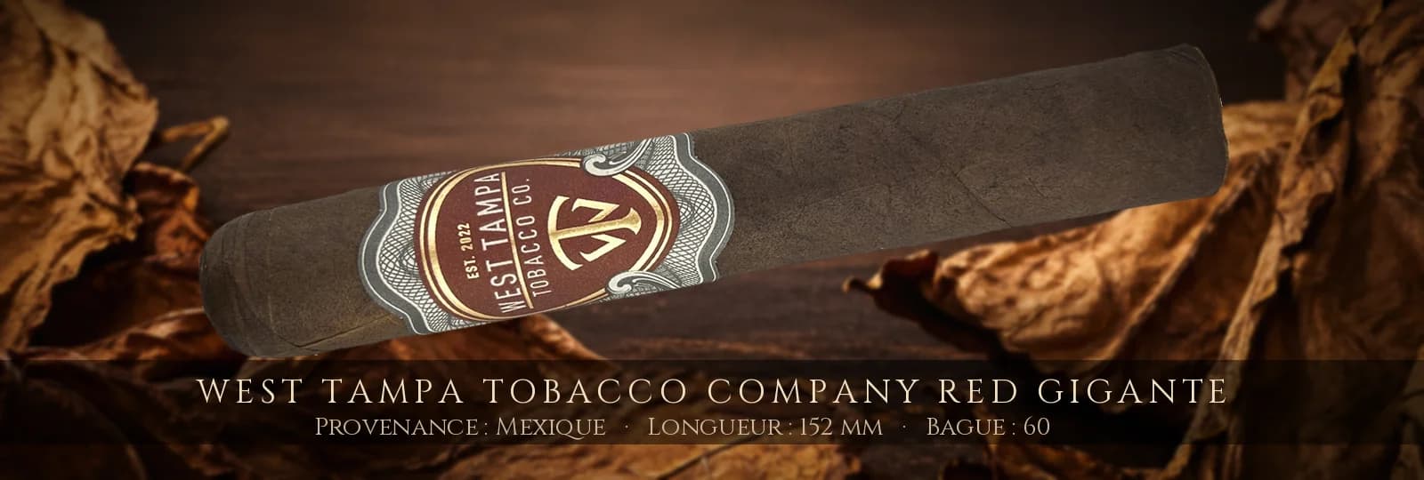 West Tampa Tobacco Company Red Gigante — West Tampa Tobacco Company — Mexique