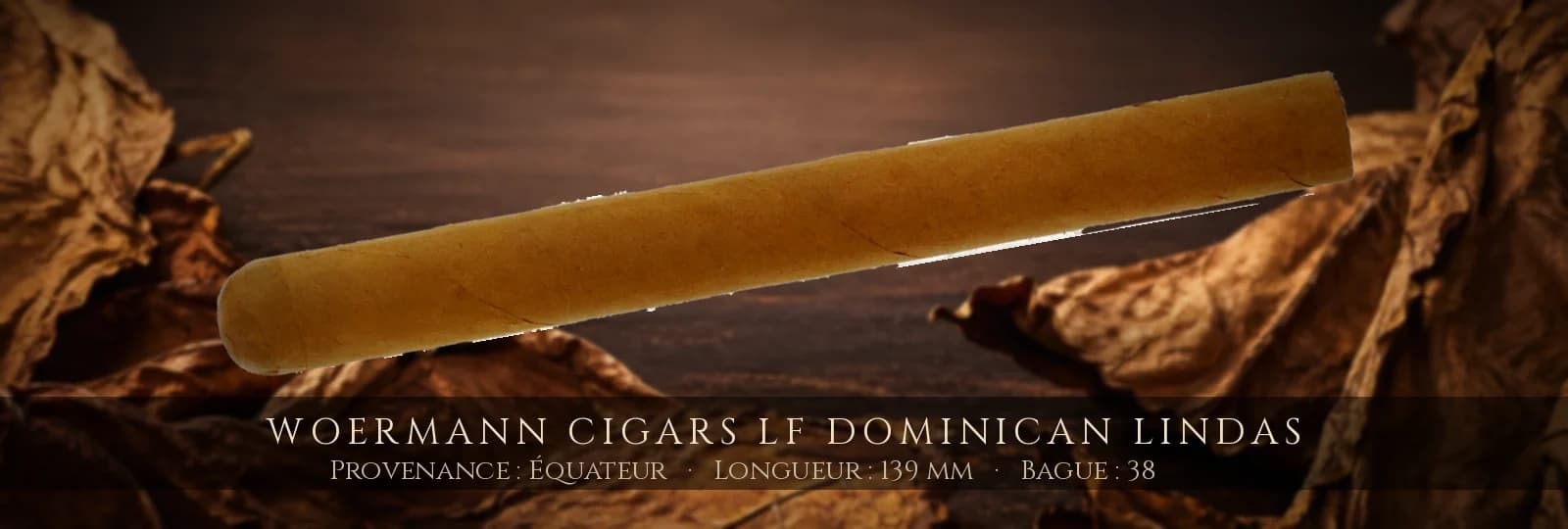 Woermann Cigars LF Dominican Lindas — Woermann Cigars — Équateur