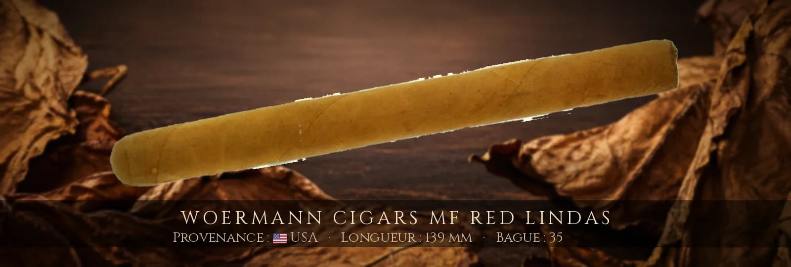 Woermann Cigars MF Red Lindas — Woermann Cigars — USA