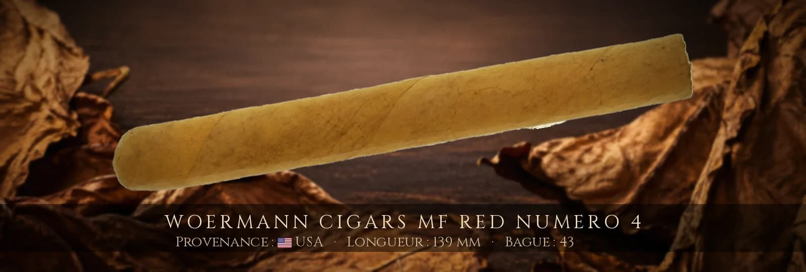Woermann Cigars MF Red Numero 4 — Woermann Cigars — USA