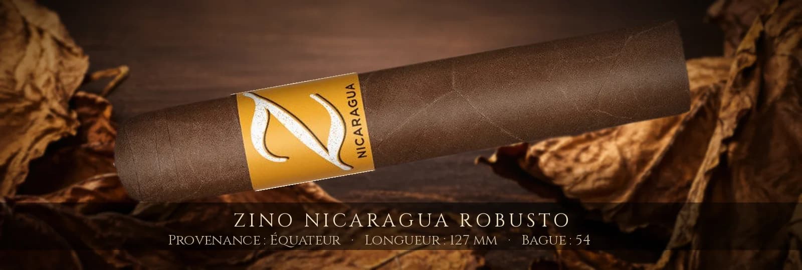 Zino Nicaragua Robusto, cigare Zino, Robusto, Honduras