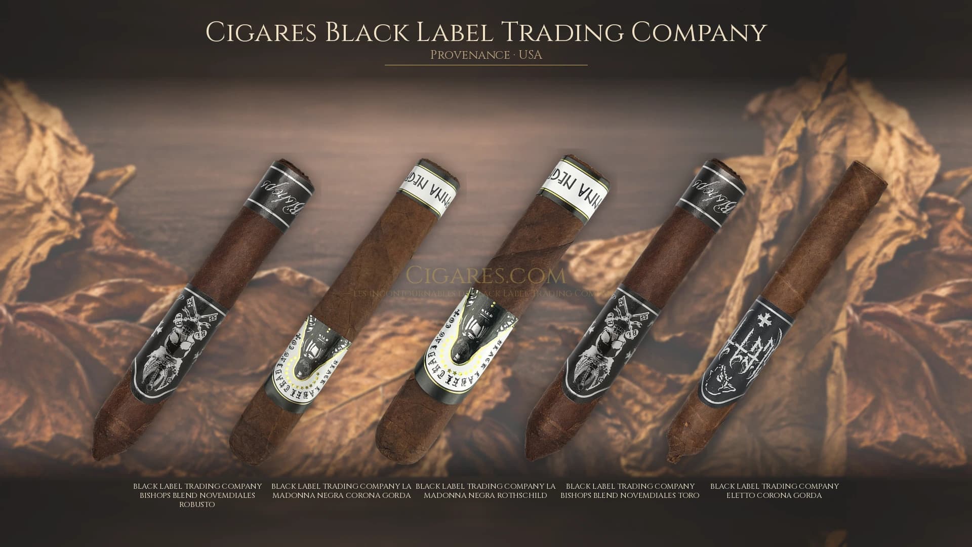Top cigares Black Label Trading Company Usa — les plus populaires