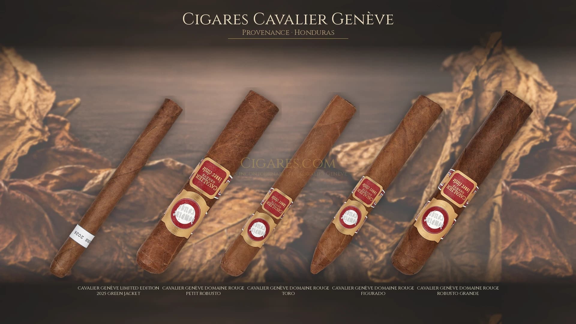 Top cigares Cavalier Genève Honduras — les plus populaires