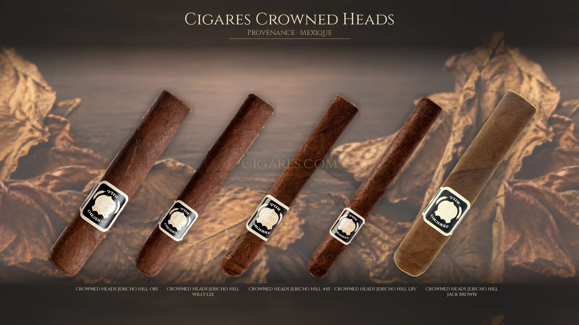 Top cigares Crowned Heads Mexique — les plus populaires