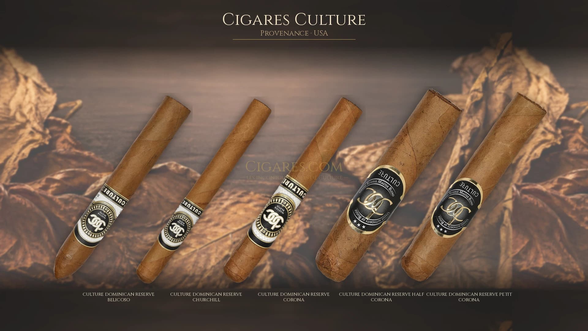 Top cigares Culture Usa — les plus populaires