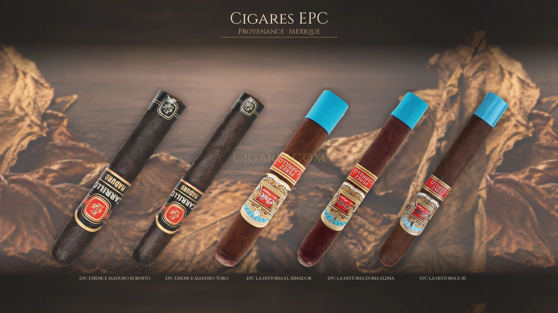 Top cigares EPC Mexique — les plus populaires