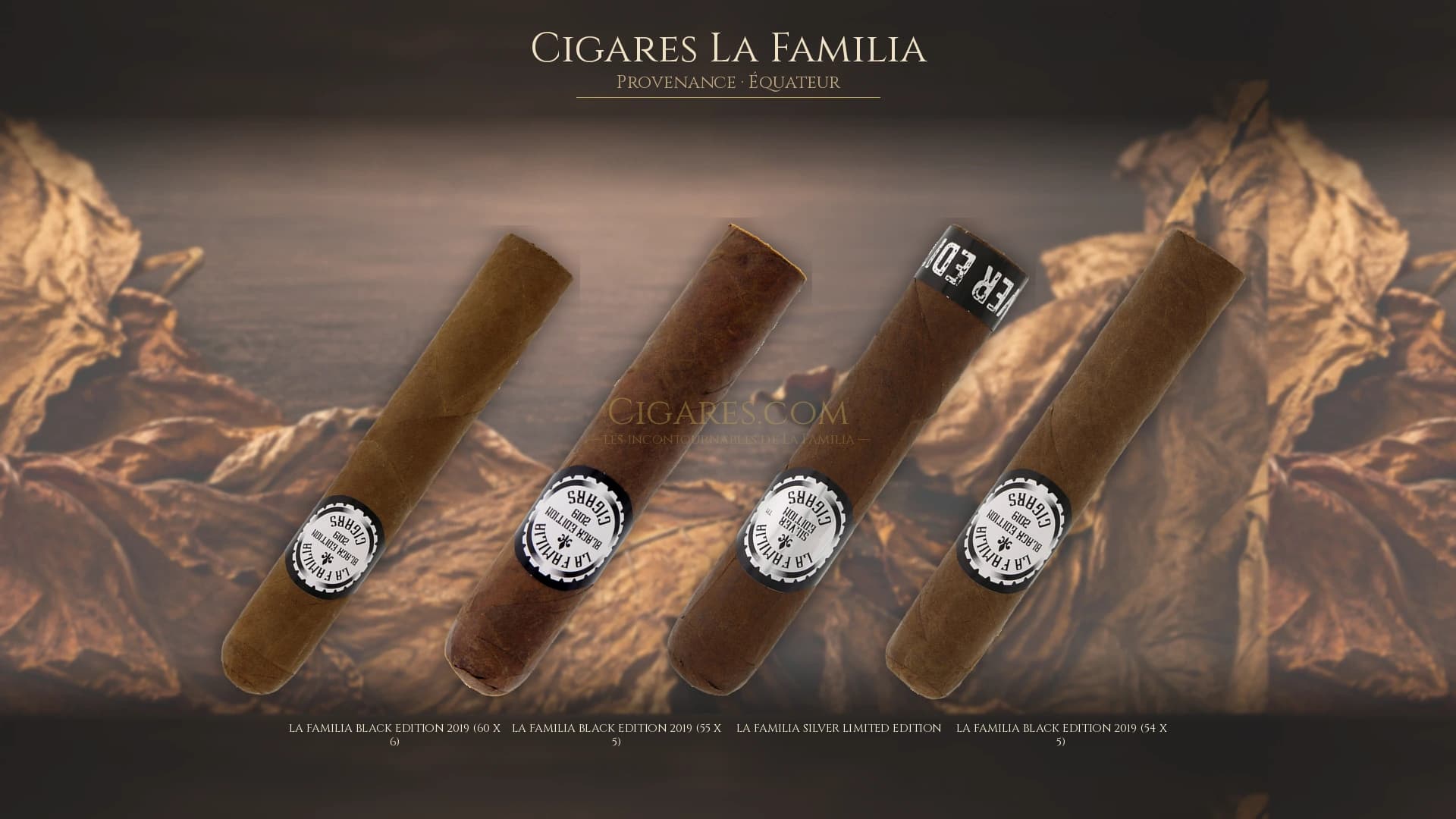 Top cigares La Familia Equateur — les plus populaires