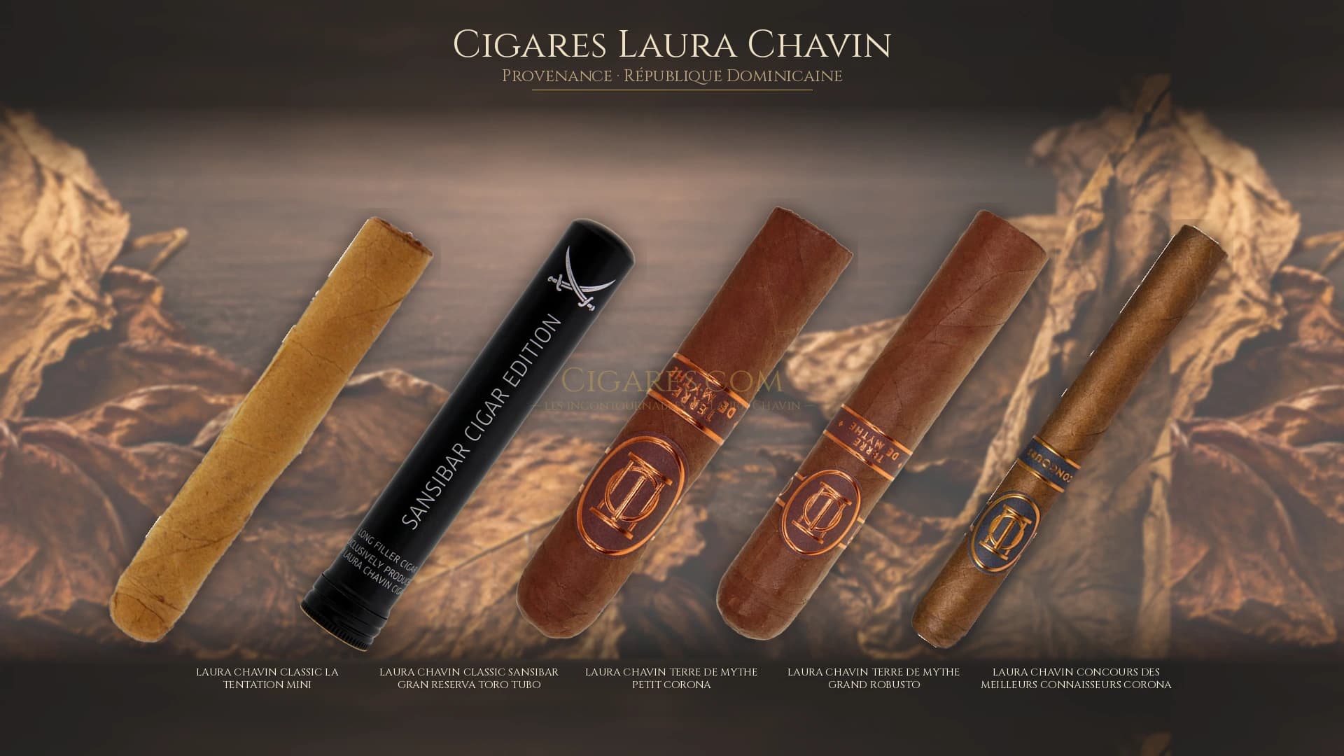 Top cigares Laura Chavin Republique Dominicaine — les plus populaires
