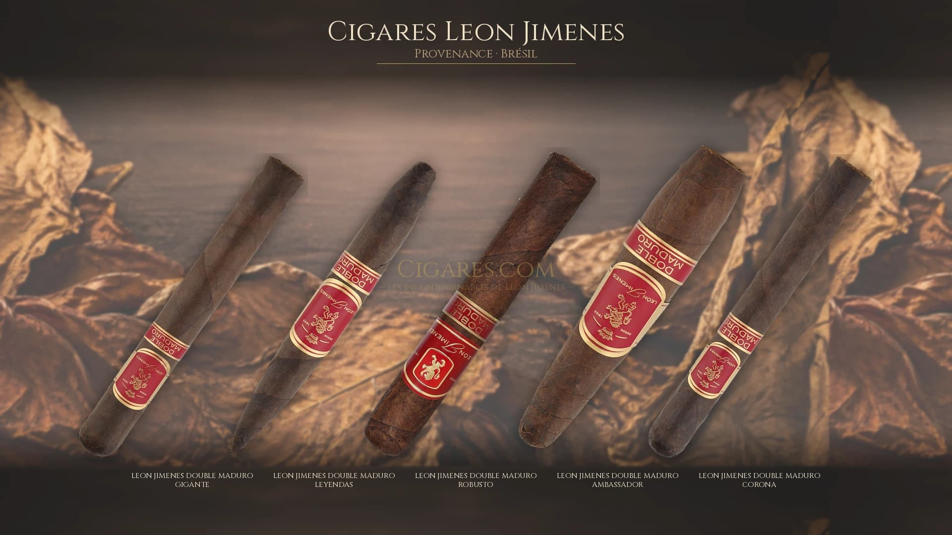 Top cigares Leon Jimenes Bresil — les plus populaires