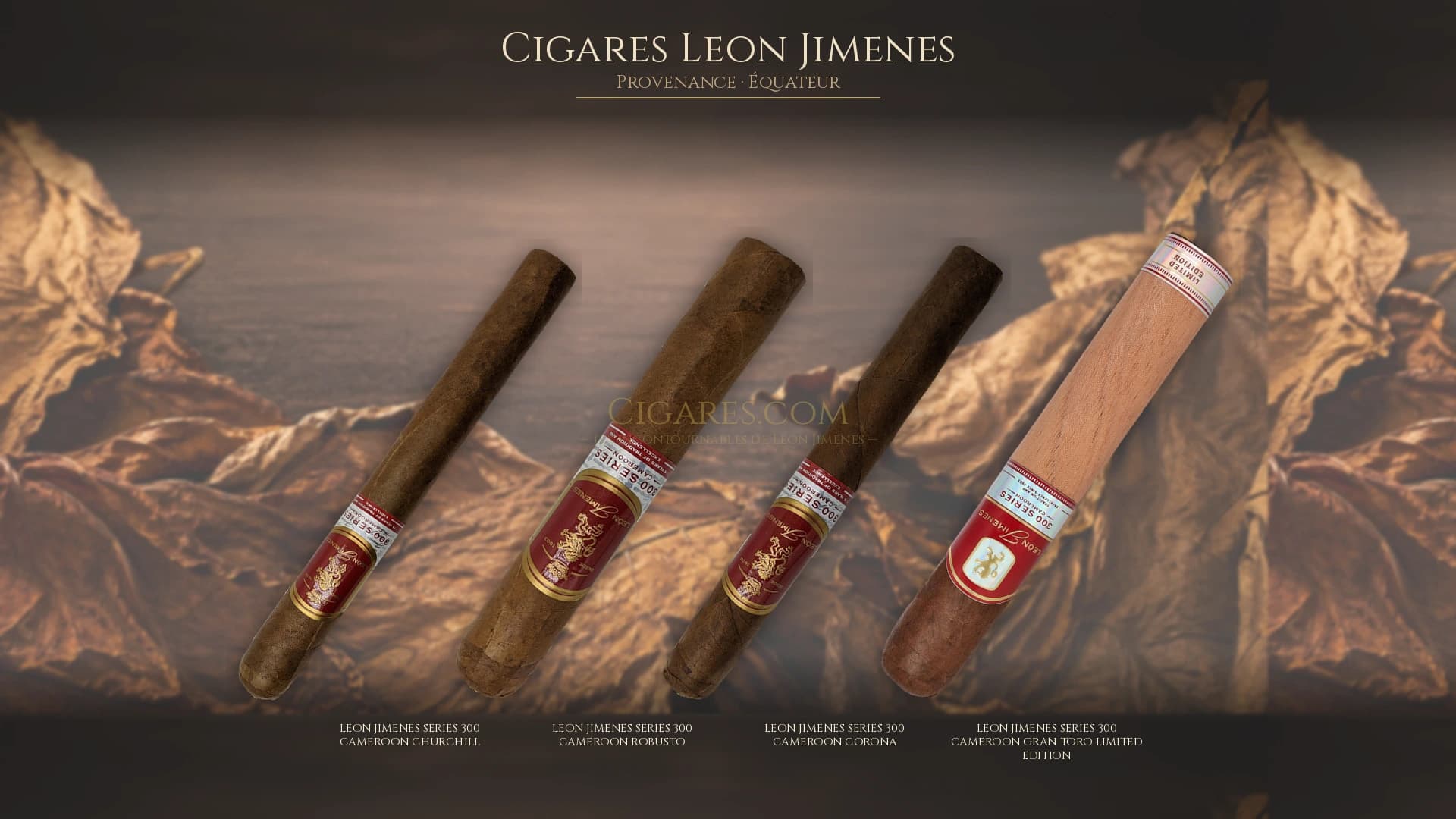 Top cigares Leon Jimenes Equateur — les plus populaires