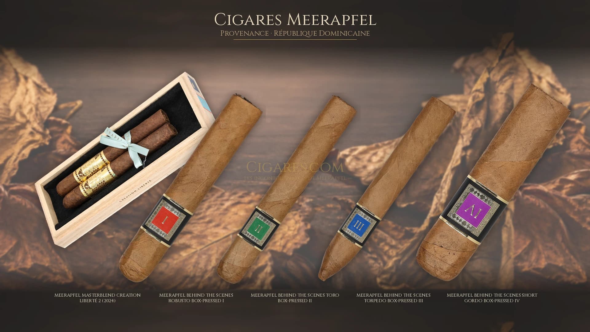 Top cigares Meerapfel Republique Dominicaine — les plus populaires