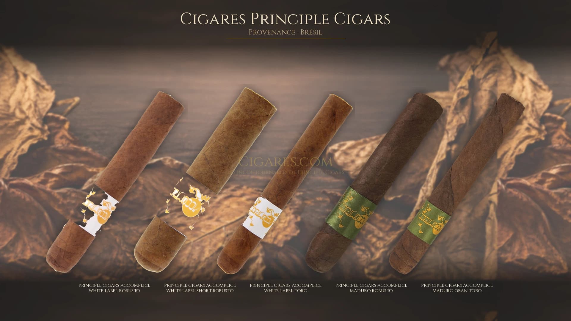 Top cigares Principle Cigars Bresil — les plus populaires