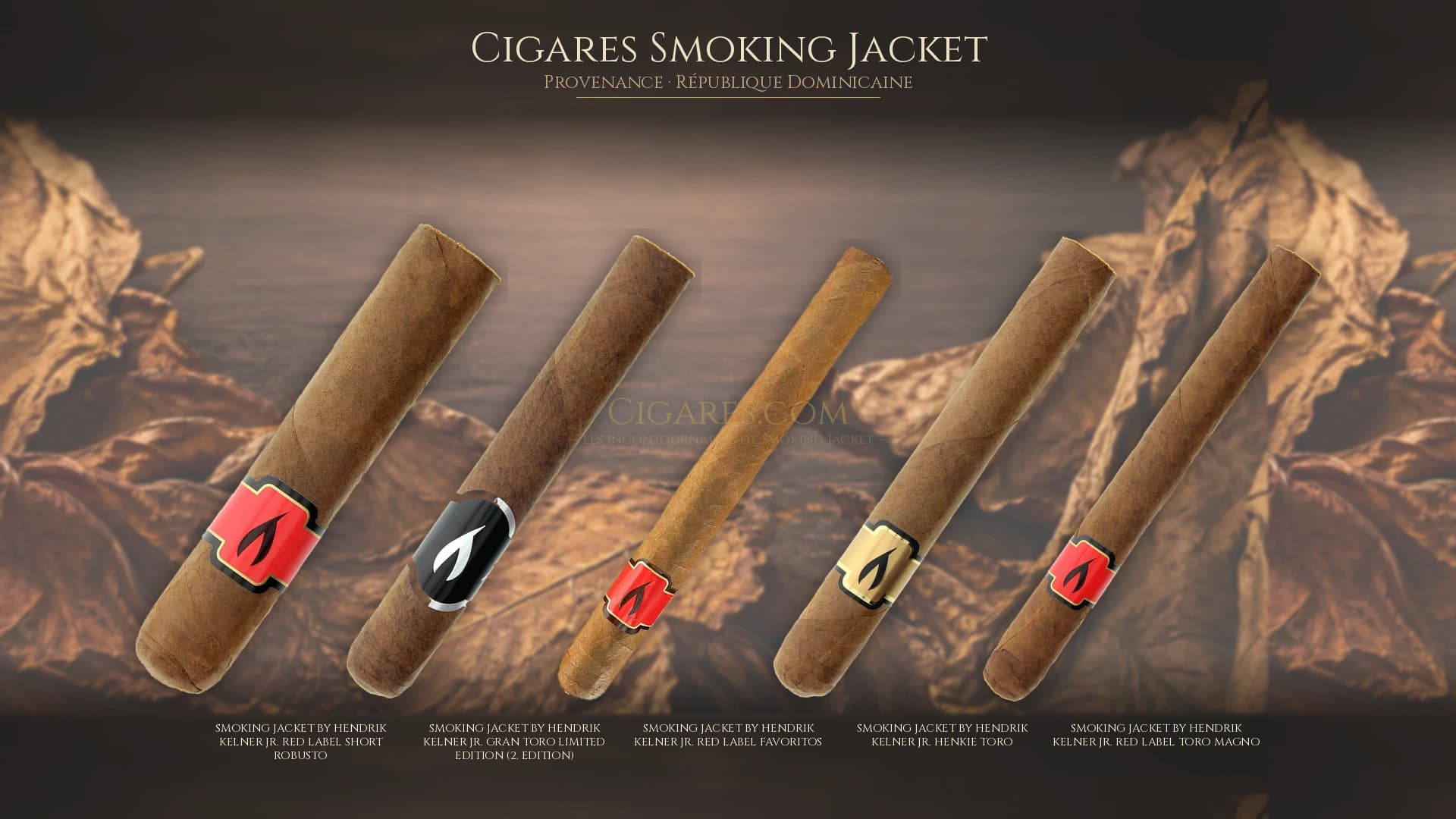 Top cigares Smoking Jacket Republique Dominicaine — les plus populaires