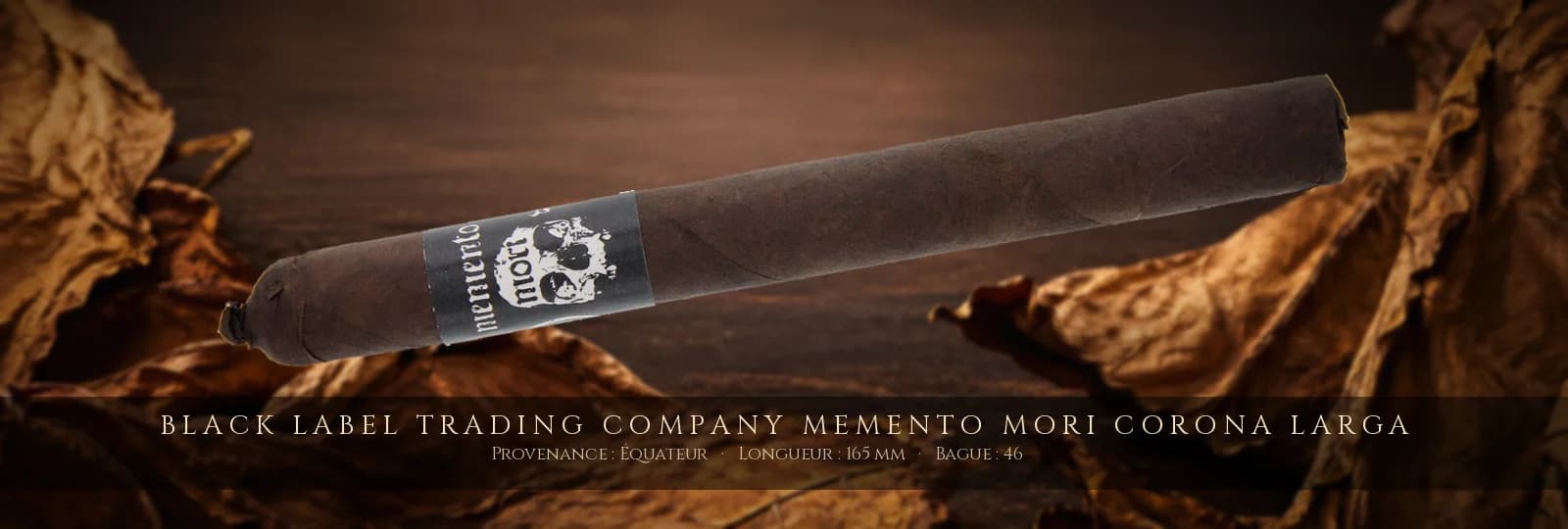 Black Label Trading Company Memento Mori Corona Larga — Black Label Trading Company — Équateur