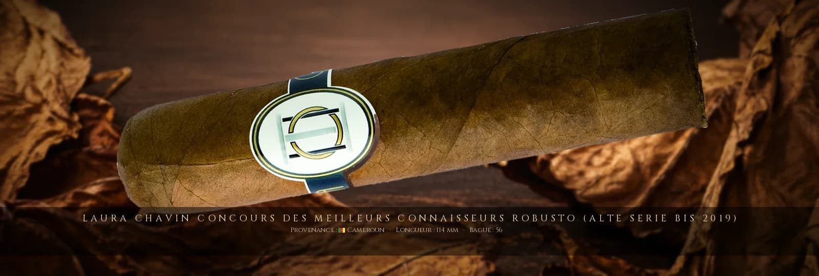 Laura Chavin Concours des Meilleurs Connaisseurs Robusto (ALTE SERIE bis 2019), cigare Laura Chavin, République Dominicaine