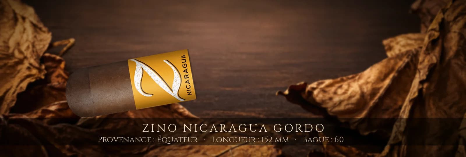 Zino Nicaragua Gordo, cigare Zino, Gordo, Honduras