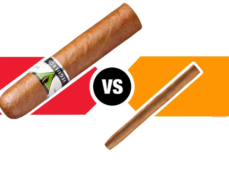 Quelle différence entre un cigare et un cigarillo ?