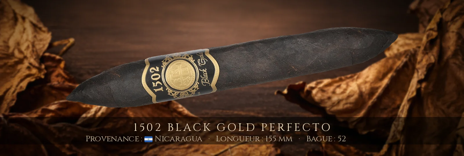 1502 Black Gold Perfecto — 1502 — Nicaragua