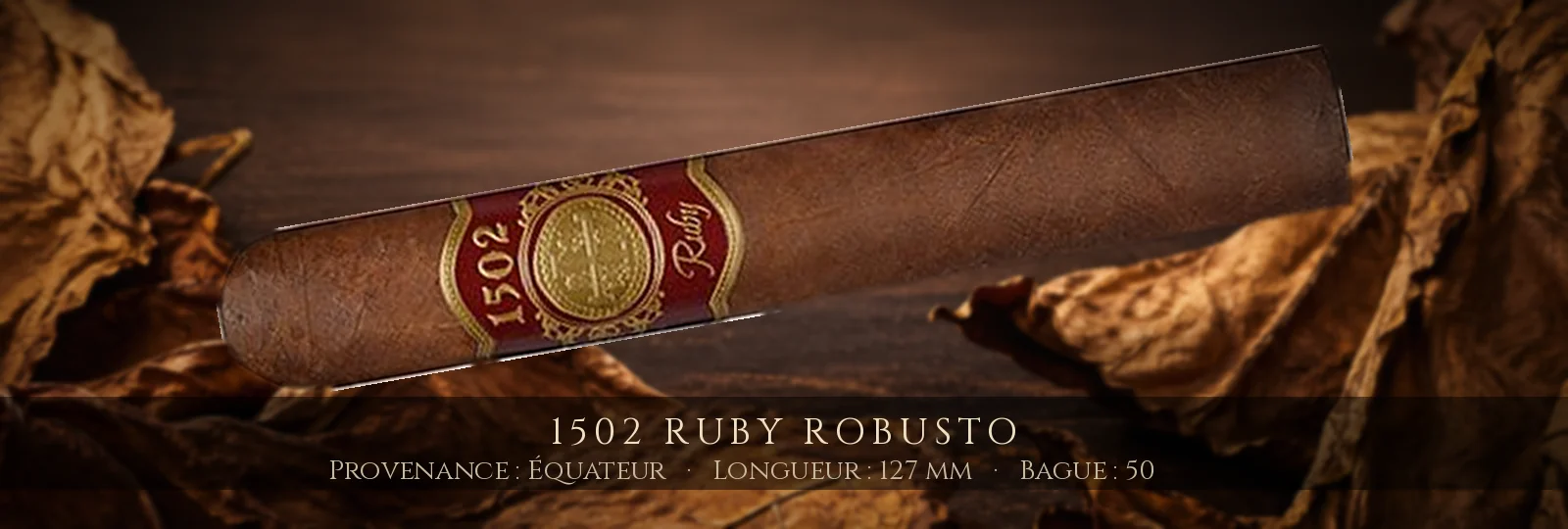 1502 Ruby Robusto — 1502 — Équateur