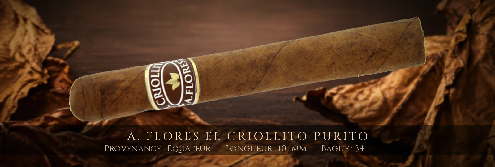 A. Flores El Criollito Purito — A. Flores — Équateur