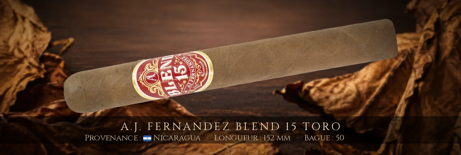 A.J. Fernandez Blend 15 Toro — A.J. Fernandez — Nicaragua