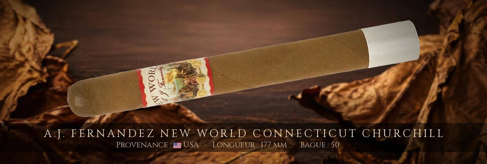 A.J. Fernandez New World Connecticut Churchill