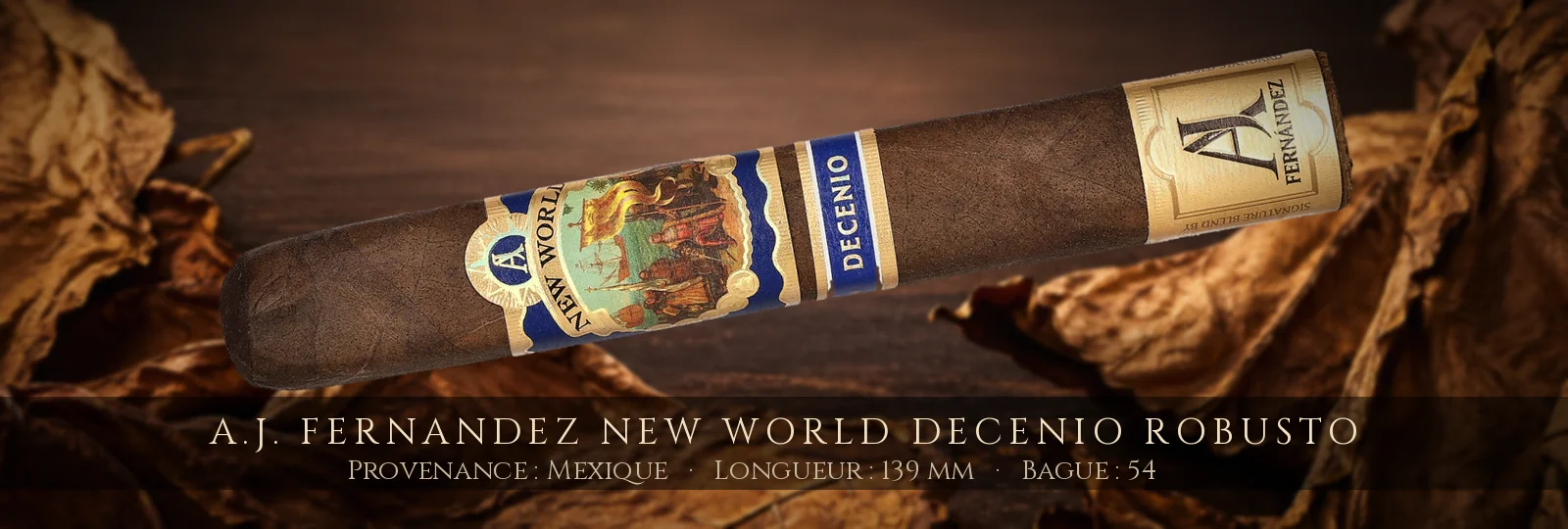 A.J. Fernandez New World Decenio Robusto