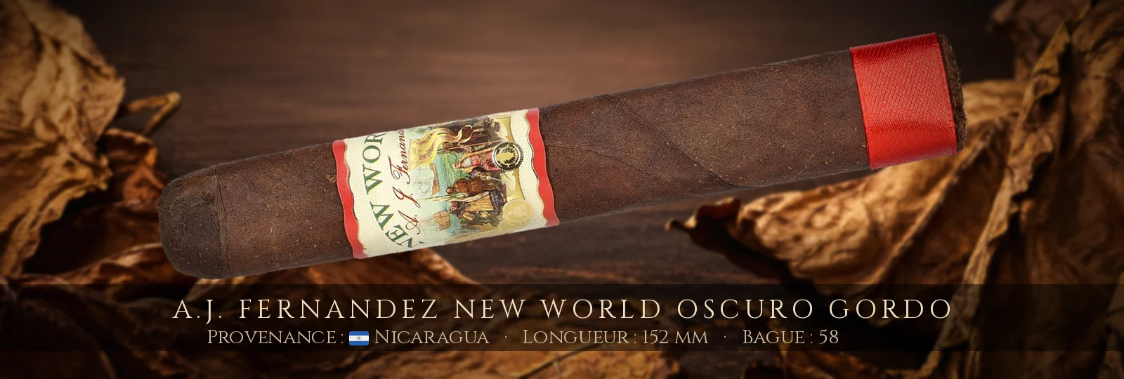 A.J. Fernandez New World Oscuro Gordo
