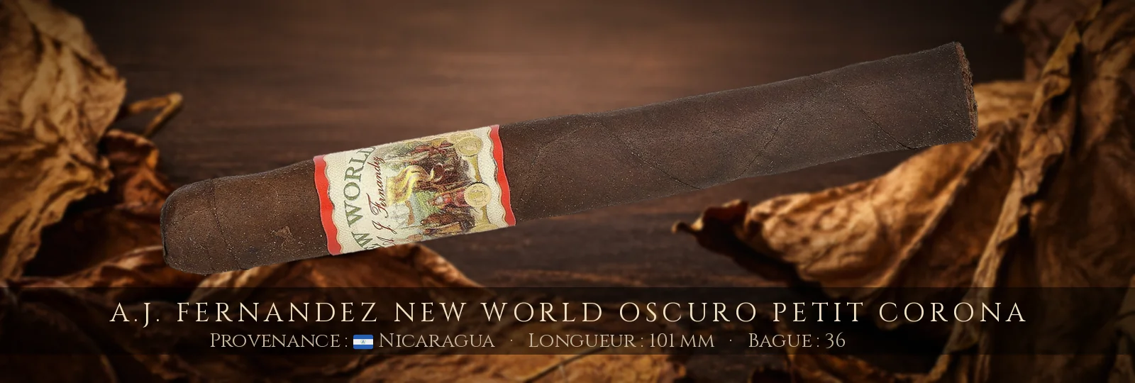 A.J. Fernandez New World Oscuro Petit Corona — A.J. Fernandez — Nicaragua