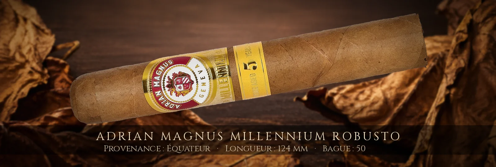 Adrian Magnus Millennium Robusto — Adrian Magnus — Équateur