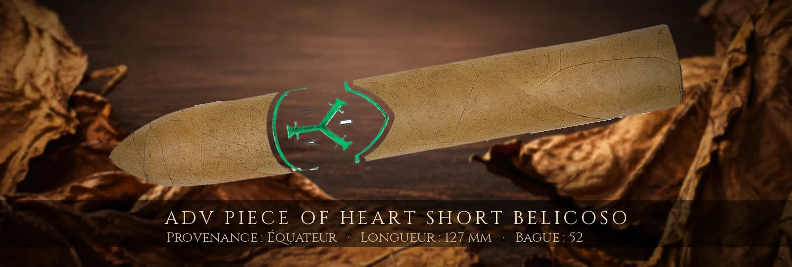ADV Piece of Heart Short Belicoso — ADV — Équateur