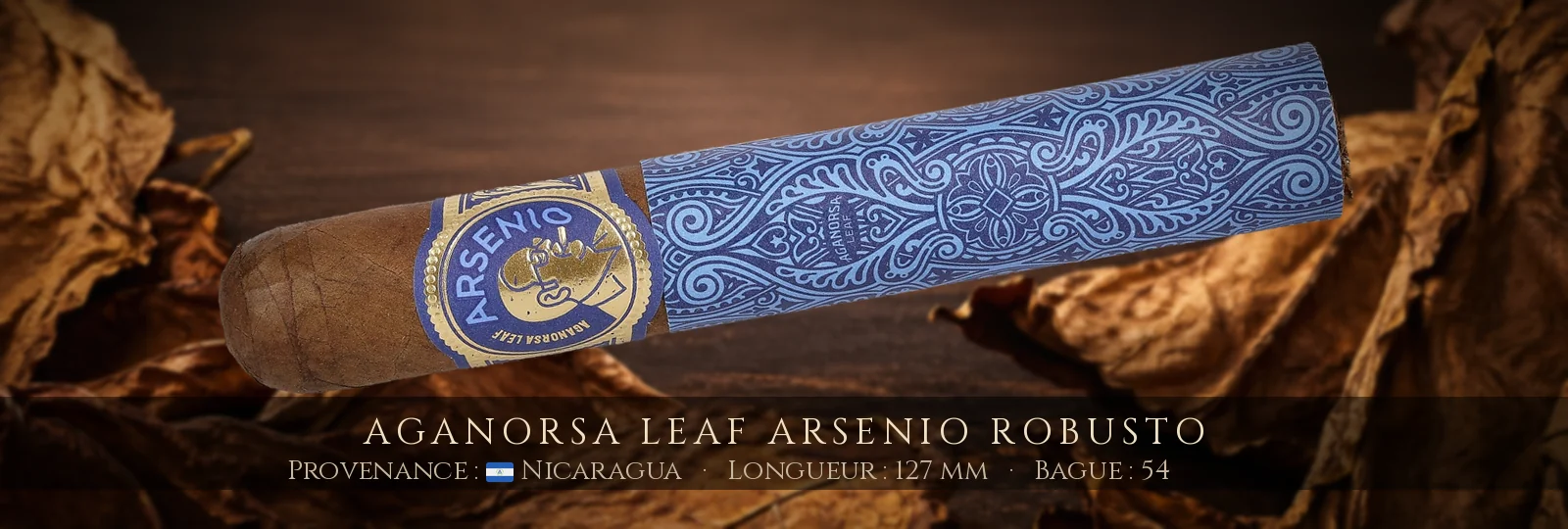 Aganorsa Leaf Arsenio Robusto — Aganorsa Leaf — Nicaragua