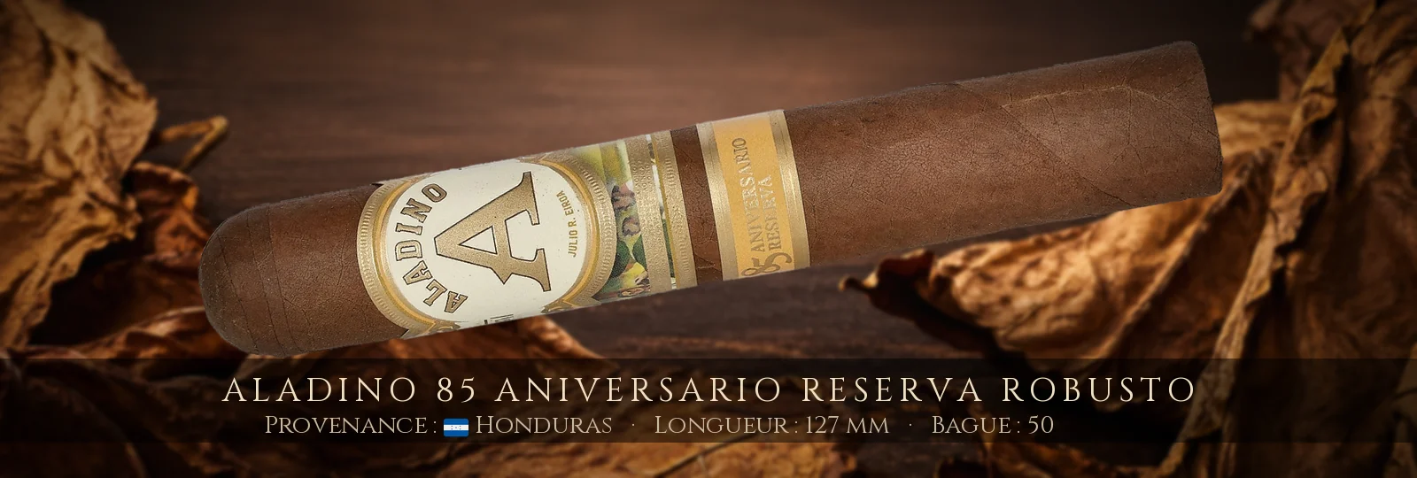 Aladino 85 Aniversario Reserva Robusto — Aladino — Honduras