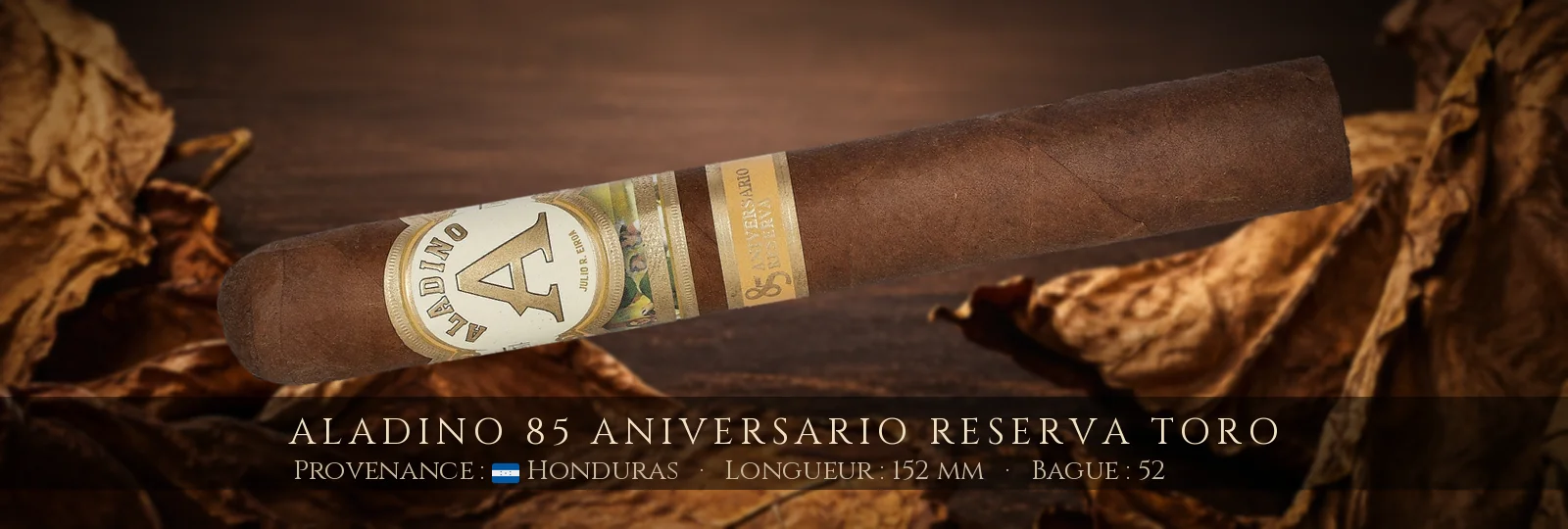 Aladino 85 Aniversario Reserva Toro — Aladino — Honduras