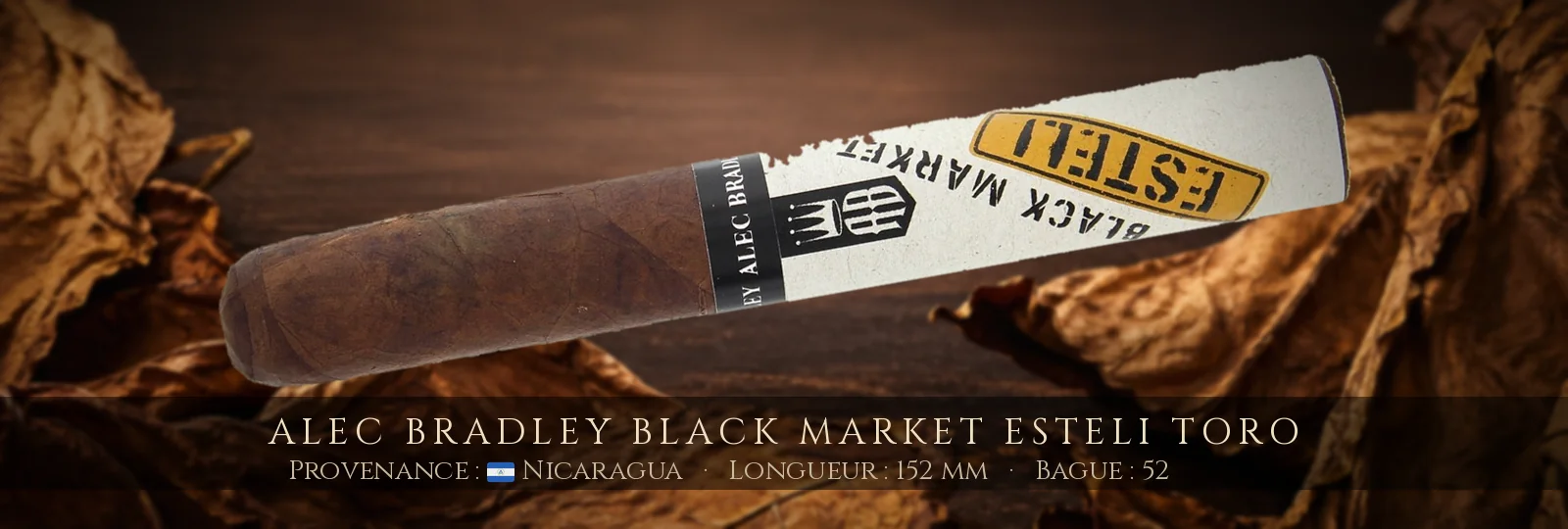 Alec Bradley Black Market Esteli Toro — Alec Bradley — Nicaragua