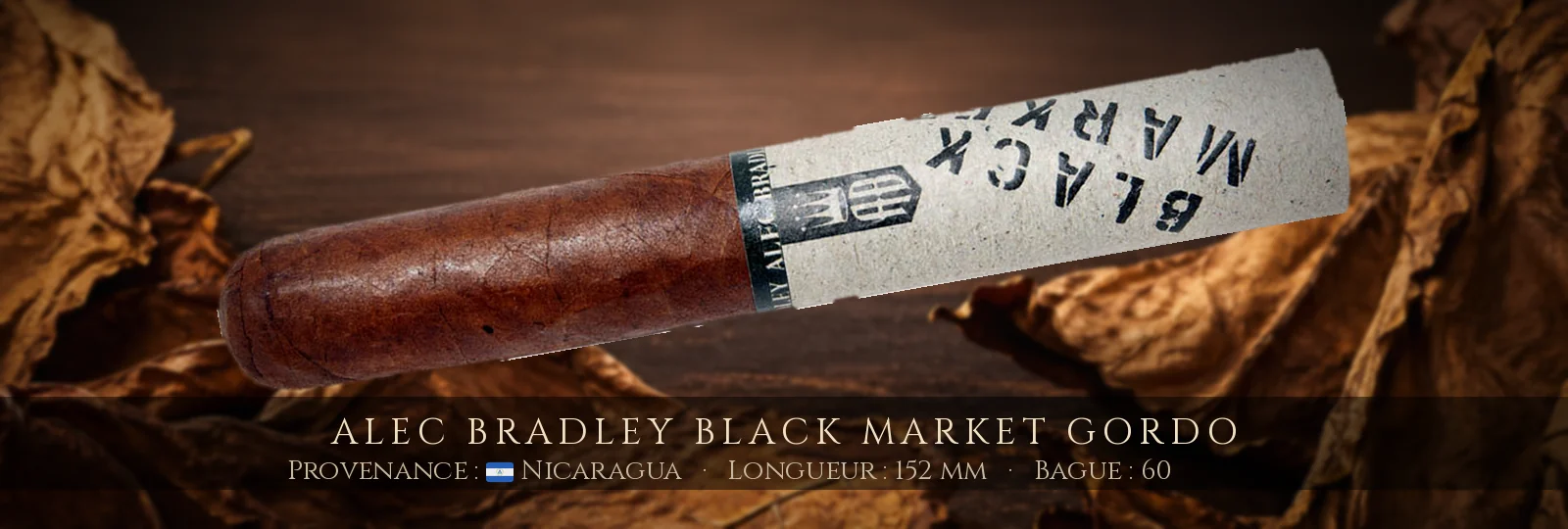 Alec Bradley Black Market Gordo — Alec Bradley — Nicaragua