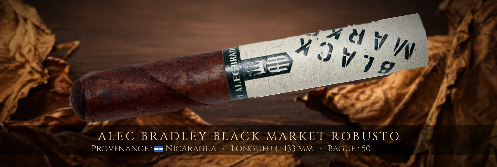 Alec Bradley Black Market Robusto — Alec Bradley — Nicaragua