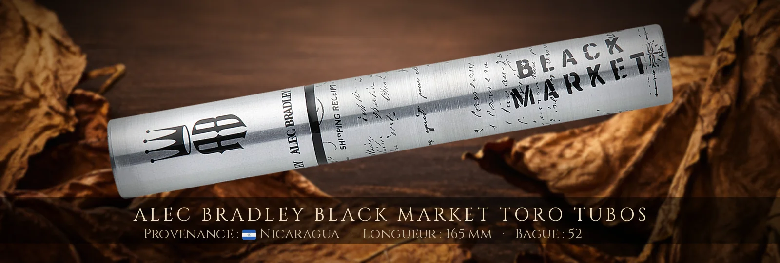 Alec Bradley Black Market Toro Tubos — Alec Bradley — Nicaragua