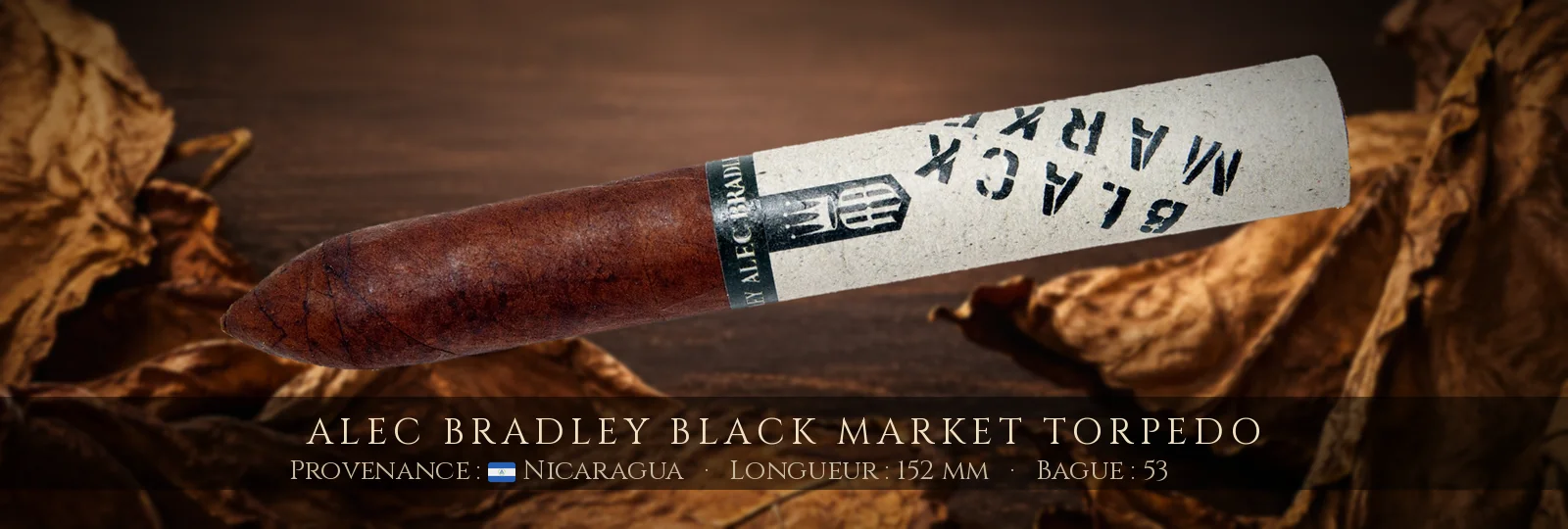 Alec Bradley Black Market Torpedo