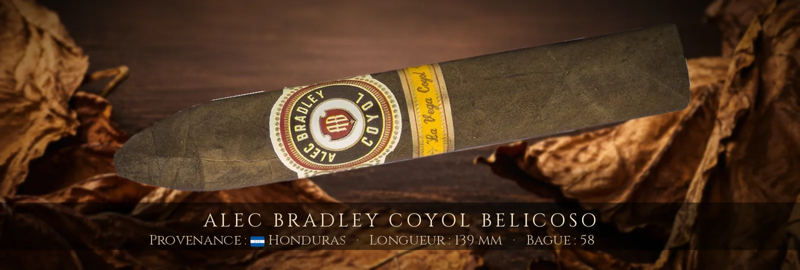 Alec Bradley Coyol Belicoso — Alec Bradley — Honduras