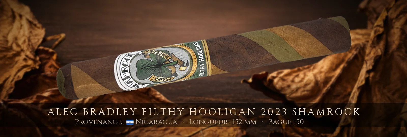 Alec Bradley Filthy Hooligan 2023 Shamrock — Alec Bradley — Nicaragua