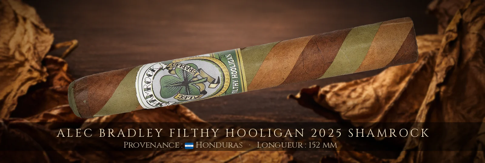 Alec Bradley Filthy Hooligan 2025 Shamrock — Alec Bradley — Honduras, Nicaragua