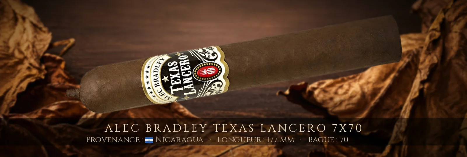 Alec Bradley Texas Lancero 7x70