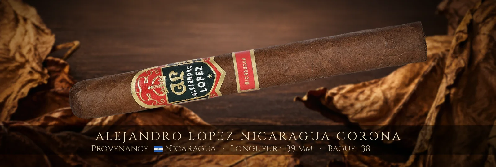 Alejandro Lopez Nicaragua Corona — Alejandro Lopez — Nicaragua