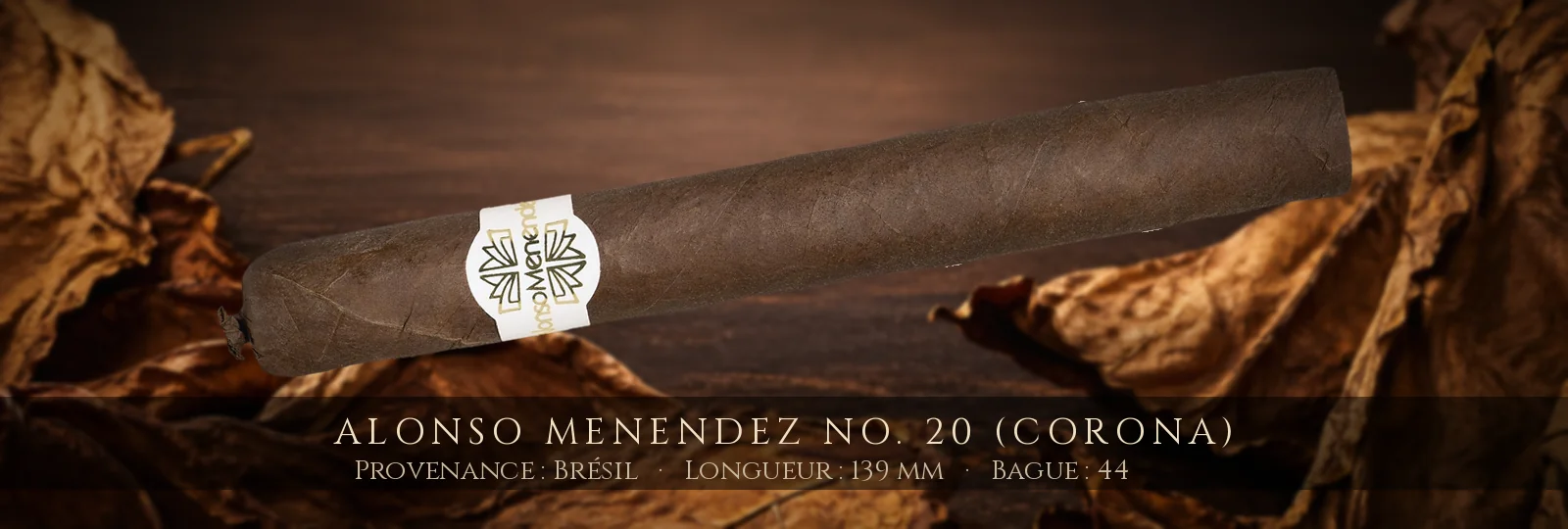 Alonso Menendez No. 20 (Corona) — Alonso Menendez — Brésil