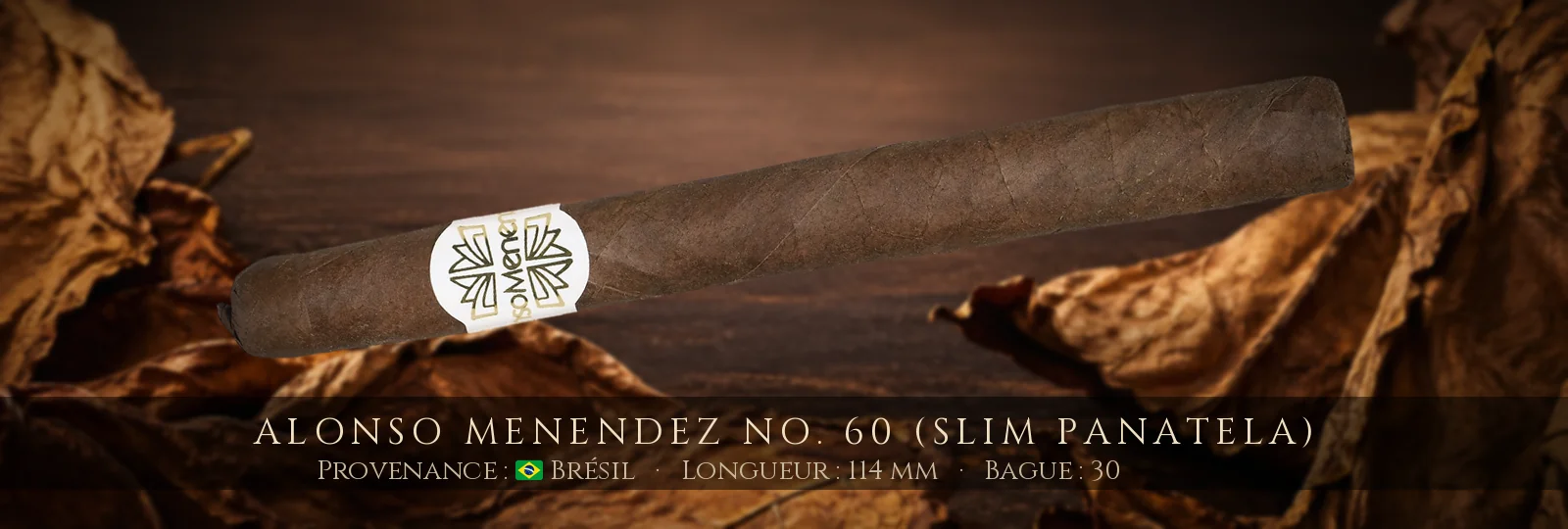 Alonso Menendez No. 60 (Slim Panatela)