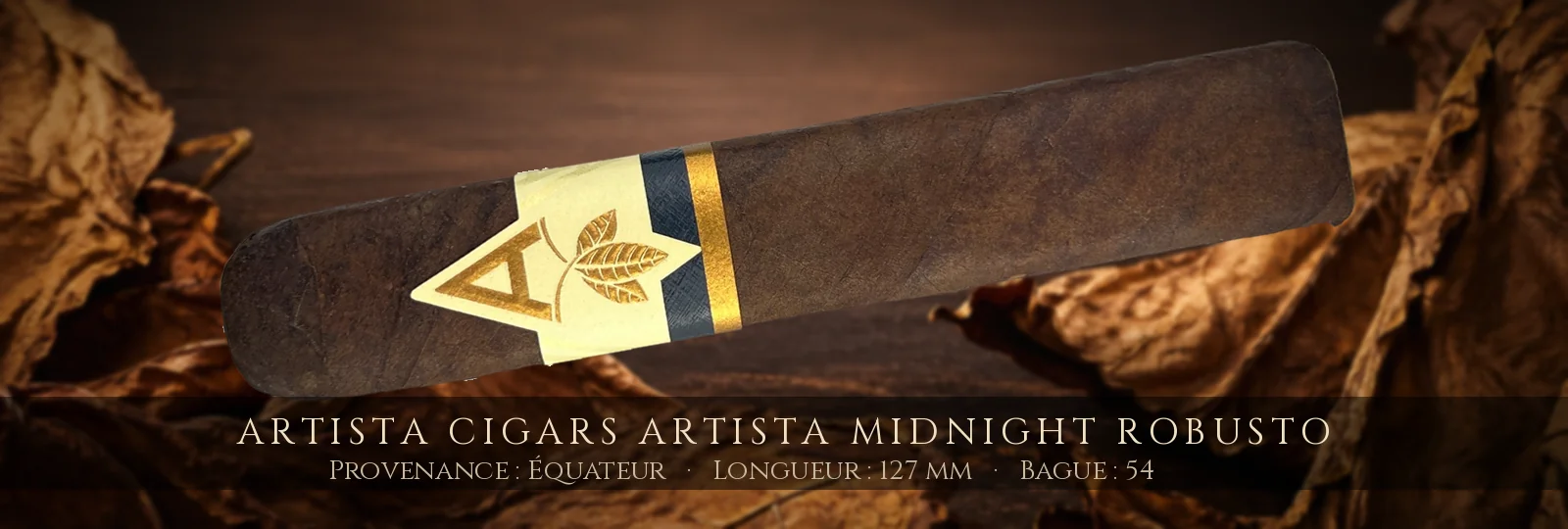 Artista Cigars Artista Midnight Robusto — Artista Cigars — Équateur