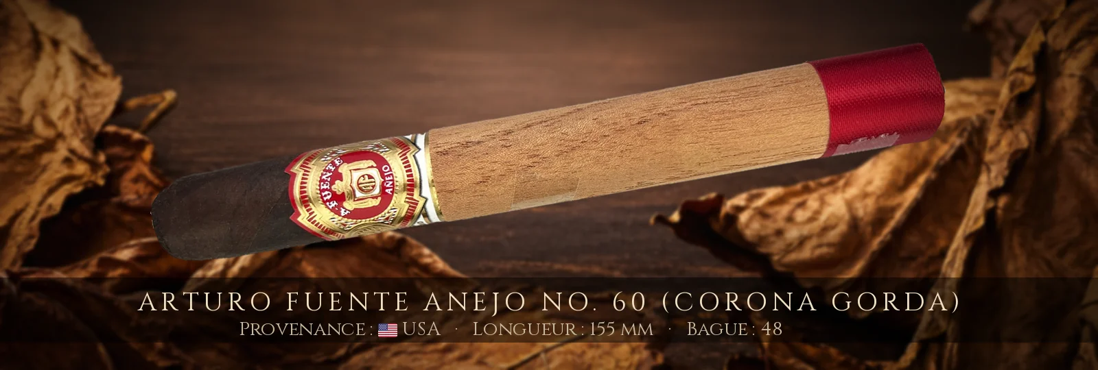 Arturo Fuente Anejo No. 60 (Corona Gorda) — Arturo Fuente — USA