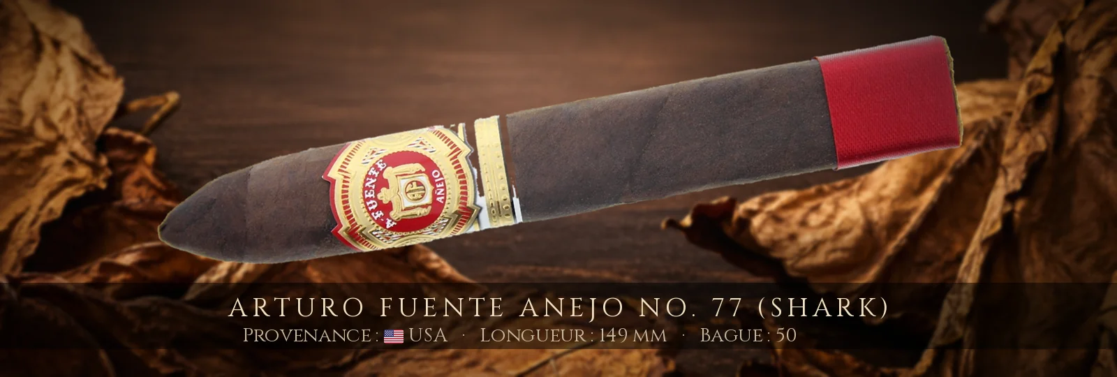 Arturo Fuente Anejo No. 77 (Shark) — Arturo Fuente — USA